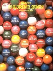 Cover of: Favorite Children's Songs: arr. Bill Boyd