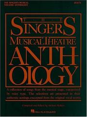 Cover of: The Singer's Musical Theatre Anthology by 