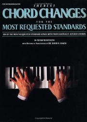 Cover of: The Best Chord Changes for the Most Requested Standards