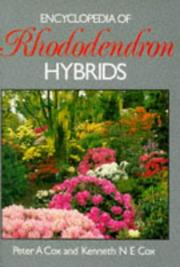 Cover of: Encyclopedia of rhododendron hybrids
