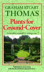 Cover of: Plants for Ground Cover