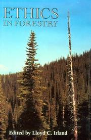 Cover of: Ethics in forestry