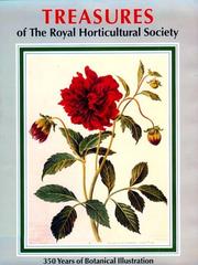 Cover of: Treasures of the Royal Horticultural Society by Royal Horticultural Society, Royal Horticultural Society (Great Britain)