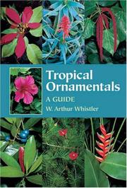 Cover of: Tropical Ornamentals  by W. Arthur Whistler