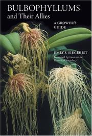 Cover of: Bulbophyllums and Their Allies | Emly S. Siegerist