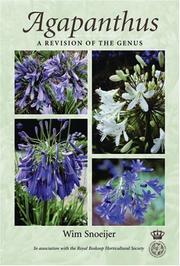 Cover of: Agapanthus by Wim Snoeijer