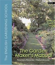 Cover of: The Garden Maker's Manual