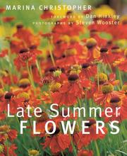 Cover of: Late Summer Flowers by Marina Christopher