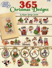 Cover of: 365 Christmas designs