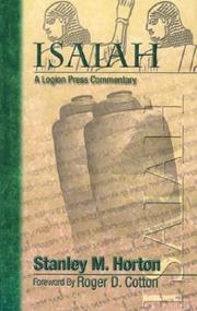 Cover of: Isaiah by Stanley M. Horton