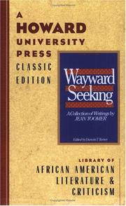 Cover of: The Wayward and the Seeking | Jean Toomer