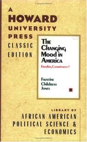 Cover of: The changing mood in America: eroding commitment?