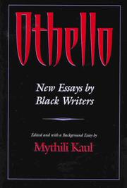 Cover of: Othello: New Essays by Black Writers