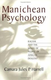 Cover of: Manichean Psychology: Racism and the Minds of People of African Descent
