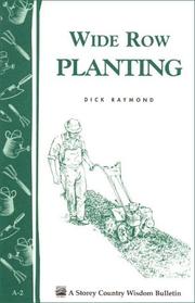 Cover of: a.02 Wide Row Planting