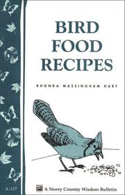 Cover of: Bird food recipes