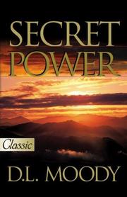 Cover of: Secret Power (Pure Gold Classics) (Pure Gold Classics) by Dwight Lyman Moody