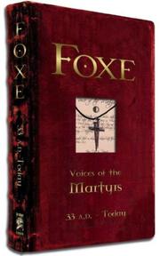 Cover of: Foxe: Voices of the Martyrs