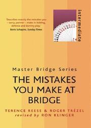 Cover of: The Mistakes You Make at Bridge (Master Bridge Series)