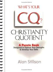 Cover of: What's Your CQ? by Alan Stillson