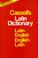 Cover of: Latin Concise Dictionary