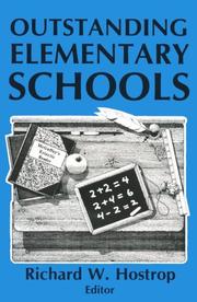 Cover of: Outstanding public and private elementary schools in the United States