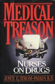 Cover of: Medical treason by Joyce E. Strom-Paikin