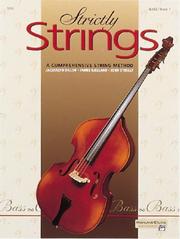 Cover of: Strictly Strings: A Comprehensive String Method, Book 1 : Bass