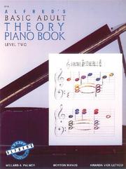 Cover of: Alfred's Basic Adult Theory Piano Book Level Two