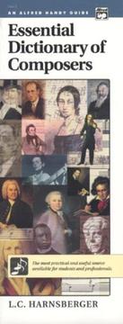 Essential Dictionary of Composers (Essential Dictionary Series)