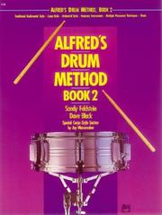 Cover of: Alfred's Drum Method, Book 2 (Alfred Drum Method)