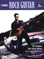 Cover of: Beginning Rock Guitar by Paul Howard