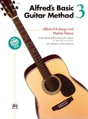 Cover of: Alfred's Basic Guitar Method, Book 3