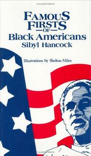 Cover of: Famous firsts of black Americans