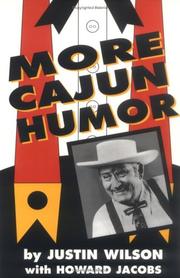 Cover of: More Cajun humor by Justin Wilson