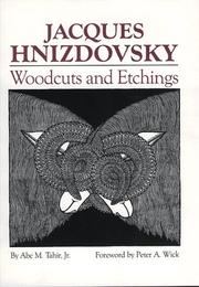 Cover of: Jacques Hnizdovsky woodcuts and etchings