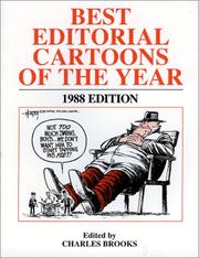 Cover of: The Best Editorial Cartoons of the Year, 1988 (Best Editorial Cartoons of the Year)