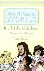 Cover of: Book of Mormon stories for little children