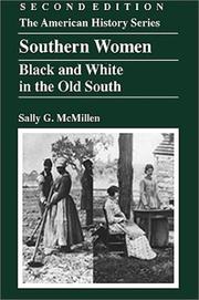 Cover of: Southern women