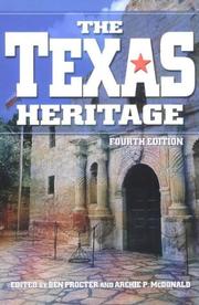 Cover of: The Texas heritage