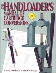 Cover of: The Handloader's Manual of Cartridge Conversion