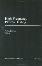 Cover of: High-frequency plasma heating