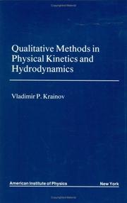 Cover of: Qualitative methods in physical kinetics and hydrodynamics