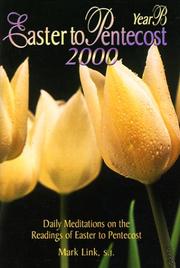 Cover of: Easter to Pentecost 2000: Year B