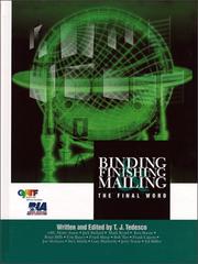 Cover of: Binding, Finishing & Mailing: The Final Word