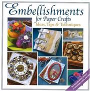 Cover of: Embellishments for Paper Crafts