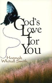 Cover of: God's Love for You by Hannah Whitall Smith
