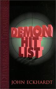 Cover of: Deliverance thesaurus: demon hit list