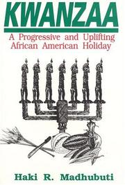 Cover of: Kwanzaa: a progressive and uplifting African American holiday
