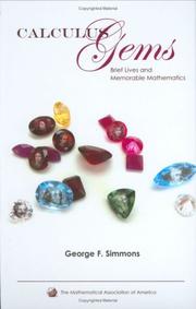 Cover of: Calculus Gems (Spectrum) by Simmons, George F.